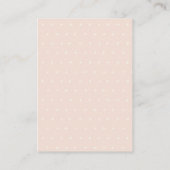 D'accompagnement Conseils de carte florale rose mignonne pour la Ba (Dos)