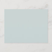 D'accompagnement Coral Reef Mariage Carte des détails du client (Dos)