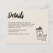 D'accompagnement Correspondance faite dans le ciel Carte de boîtier (Devant)