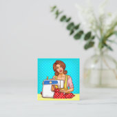 D'accompagnement Couture / Seamstress #2 Boîtier / Carte de visite (Debout devant)