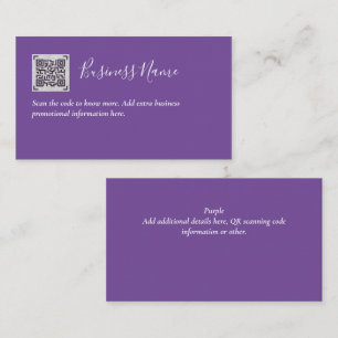 D'accompagnement Créer son propre Carte de visite de code QR - Beau
