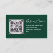 D'accompagnement Créer son propre Carte de visite de code QR - Beau (Devant)