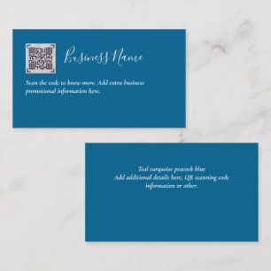 D'accompagnement Créer son propre Carte de visite de code QR - Beau