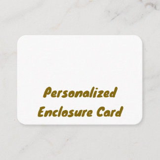 D'accompagnement Créez votre carte personnalisée 3,5" x 2,5" arrond