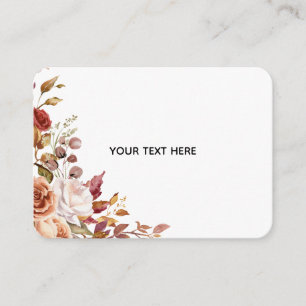 D'accompagnement Créez votre propre carte d'encadrement floral
