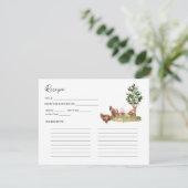 D'accompagnement Cuisine de campagne | Carte de recette de Fête des (Debout devant)