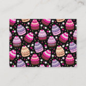 D'accompagnement Cupcake / Boulangerie - Carte d'affaires / boîtier (Dos)