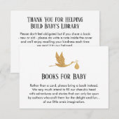 D'accompagnement Demande de livre simple avec carte d'insertion de  (Devant / Derrière)