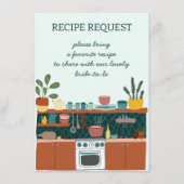 D'accompagnement Demande de recette Carte de demande de recette mig (Devant)