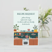 D'accompagnement Demande de recette Carte de demande de recette mig (Debout devant)
