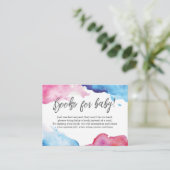 D'accompagnement Demande de réservation | Carte d'insertion de livr (Debout devant)