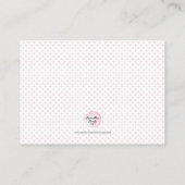 D'accompagnement Demande de réservation | Carte d'insertion de livr (Dos)