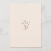 D'accompagnement Détails Carte Terracotta Script Info (Dos)