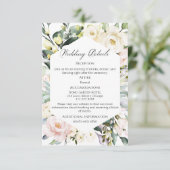 D'accompagnement Détails du mariage | RSVP | Carte de boîtier de co (Debout devant)