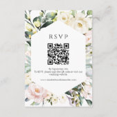 D'accompagnement Détails du mariage | RSVP | Carte de boîtier de co (Dos)