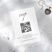 D'accompagnement Détails du mariage | RSVP | Carte de boîtier de co