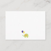 D'accompagnement Devinez Combien ? Blanc avec carte de jeu Eléphant (Dos)