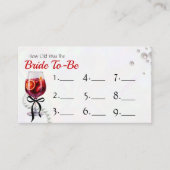 D'accompagnement Devinez l'âge de la carte de réponse au jeu de l'é (Devant)