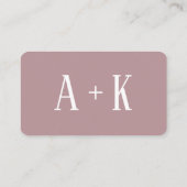 D'accompagnement Élégante carte cadeau floral rose (Dos)