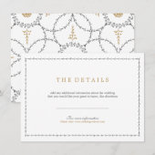 D'accompagnement Elégante carte classique classique classique de dé (Devant / Derrière)