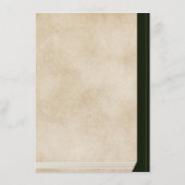 D'accompagnement Élégante carte de Mariage de page de chapitre Vint (Dos)