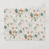 D'accompagnement Élégante carte d'information Mariage du milieu du (Dos)