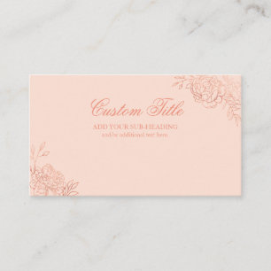 D'accompagnement Élégante carte d'insertion Quinceañera or rose gol