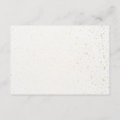 D'accompagnement Élégante carte mariage Rose (Dos)