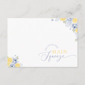 D'accompagnement Elle a trouvé sa carte de recette Main Squeeze (Dos)