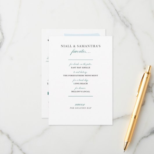 D'accompagnement Enveloppe de carte 4,5" x 6,25" pour SAM (Devant/Arrière en situation)