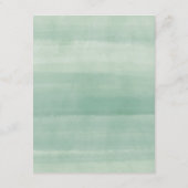 D'accompagnement Eucalyptus | Carte de détails de l'invité (Dos)