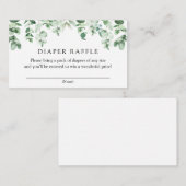 D'accompagnement Eucalyptus Déchets Carte d'insertion (Devant / Derrière)