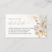 D'accompagnement Fête des mariées fleur sauvage Recette de la carte (Devant)