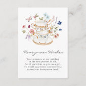D'accompagnement Fête des mariées Lune de miel carte (Devant)