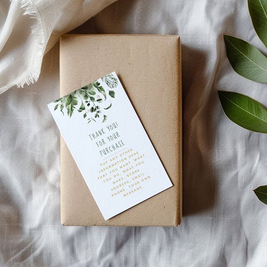 D'accompagnement Feuilles et plantes insérer la carte pour les comm