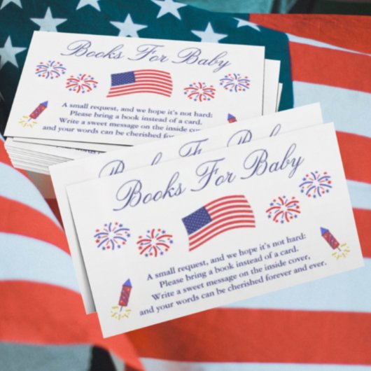 D'accompagnement Firecracker Livres Patriotiques Pour Carte Baby sh