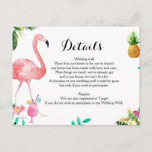 D'accompagnement Flamingle Bachelorette Weekend Détails Carte