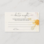 D'accompagnement Fleur sauvage date nuit idées carte de boîtier (Devant)