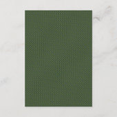 D'accompagnement Green Vines Message personnalisé Carte de bien-êtr (Dos)