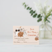 D'accompagnement Halloween Devinez Combien De Carte De Boîtier De J (Debout devant)