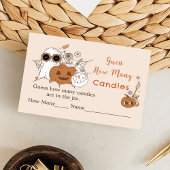 D'accompagnement Halloween Devinez Combien De Carte De Boîtier De J