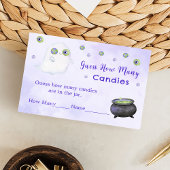 D'accompagnement Halloween Devinez Combien De Carte De Boîtier De J