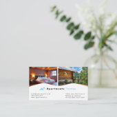 D'accompagnement Hébergement, Hotel & Resort Carte de visite (Debout devant)