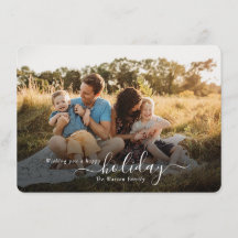 Joyeux Carte photo de vacances