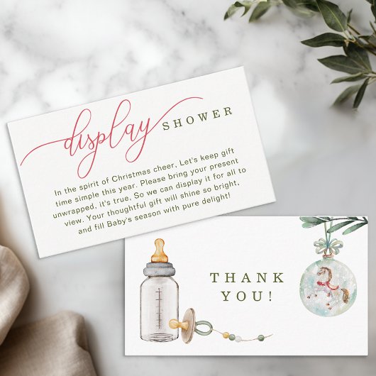 D'accompagnement Joyeux petit Baby shower carte d'affichage douche