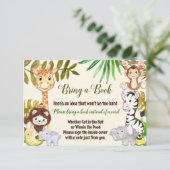 D'accompagnement Jungle Apportez une carte livre, Safari Apportez u (Debout devant)