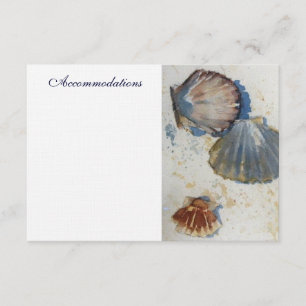 D'accompagnement La mer écosse la carte de clôture