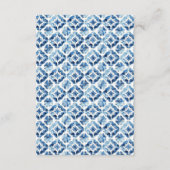 D'accompagnement Lemon Méditerranéen Détails du Mariage Carte de bo (Dos)