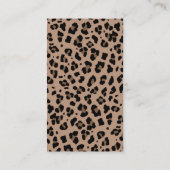 D'accompagnement Leopard & rose Combien de bonbons Jeu Guides Carte (Dos)