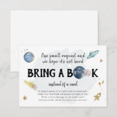 D'accompagnement Les planètes spatiales apportent une carte d'inser (Devant / Derrière)